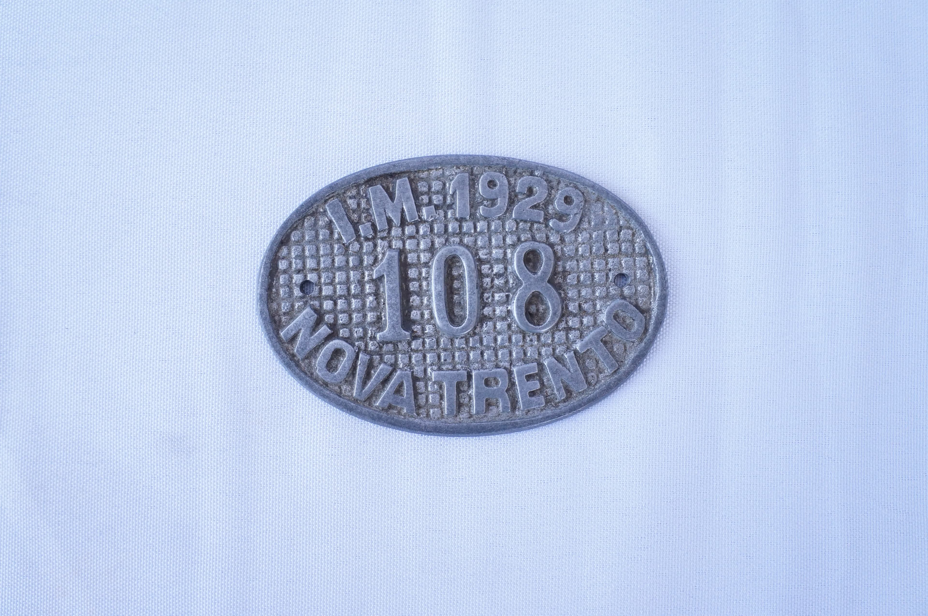 Placa de tração animal